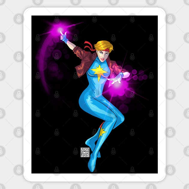 Dazzler Sticker by sergetowers80